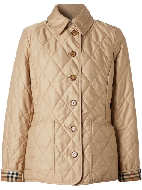 burberry women's quilted jacket|burberry quilted jacket outlet price.